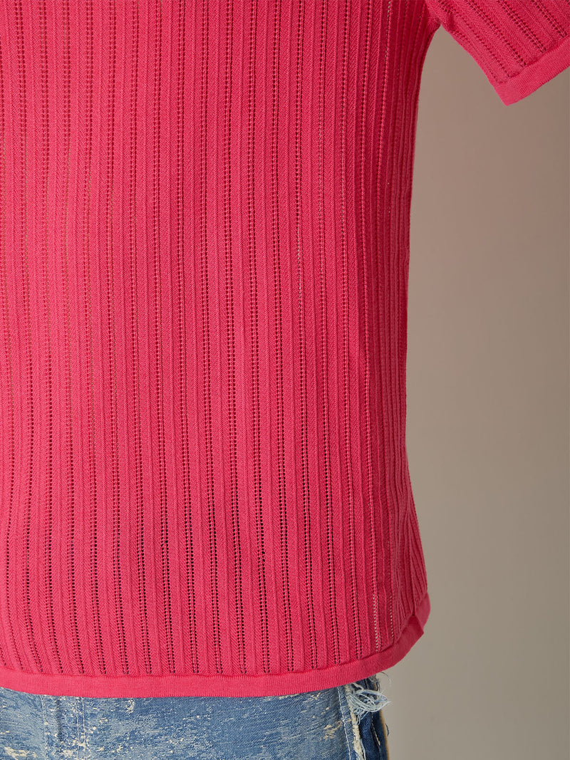 BASIC KNIT T-SHIRTS