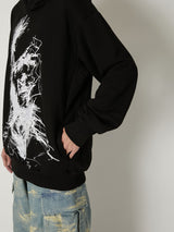 DRAWING EMBROIDERY HOODIE