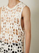 ALL EMBROIDERY TANK TOP