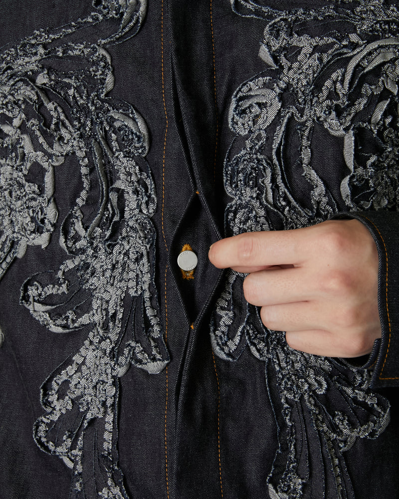 SCULPTURE DENIM SHIRTS