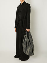 TAAKK DENIM CIRCLE BAG ----MIDDLE SIZE BAG  80CM x80CM
