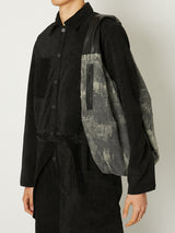 TAAKK DENIM CIRCLE BAG ----MIDDLE SIZE BAG  80CM x80CM