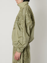 SCULPTURAL EMBROIDERY TRACK BLOUSON