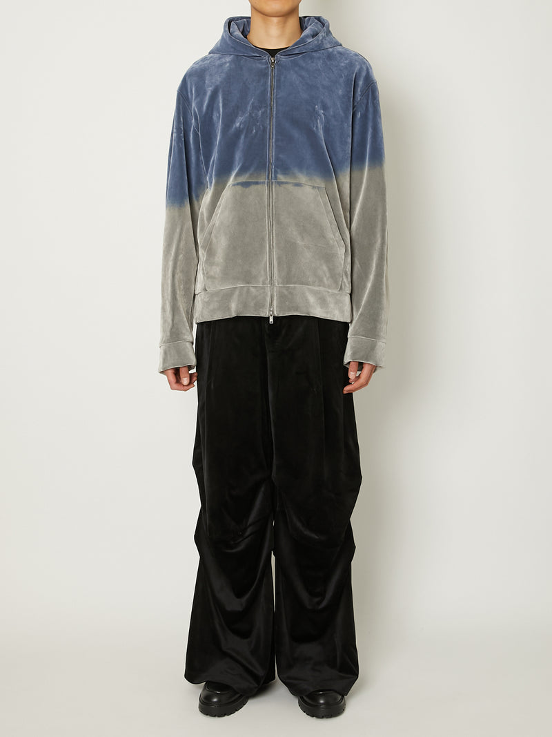 GRADATION PILE HOODIE