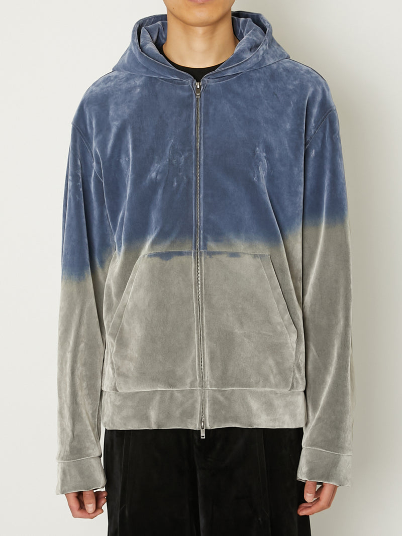 GRADATION PILE HOODIE