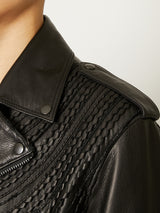 LEATHER RIDERS JACKET