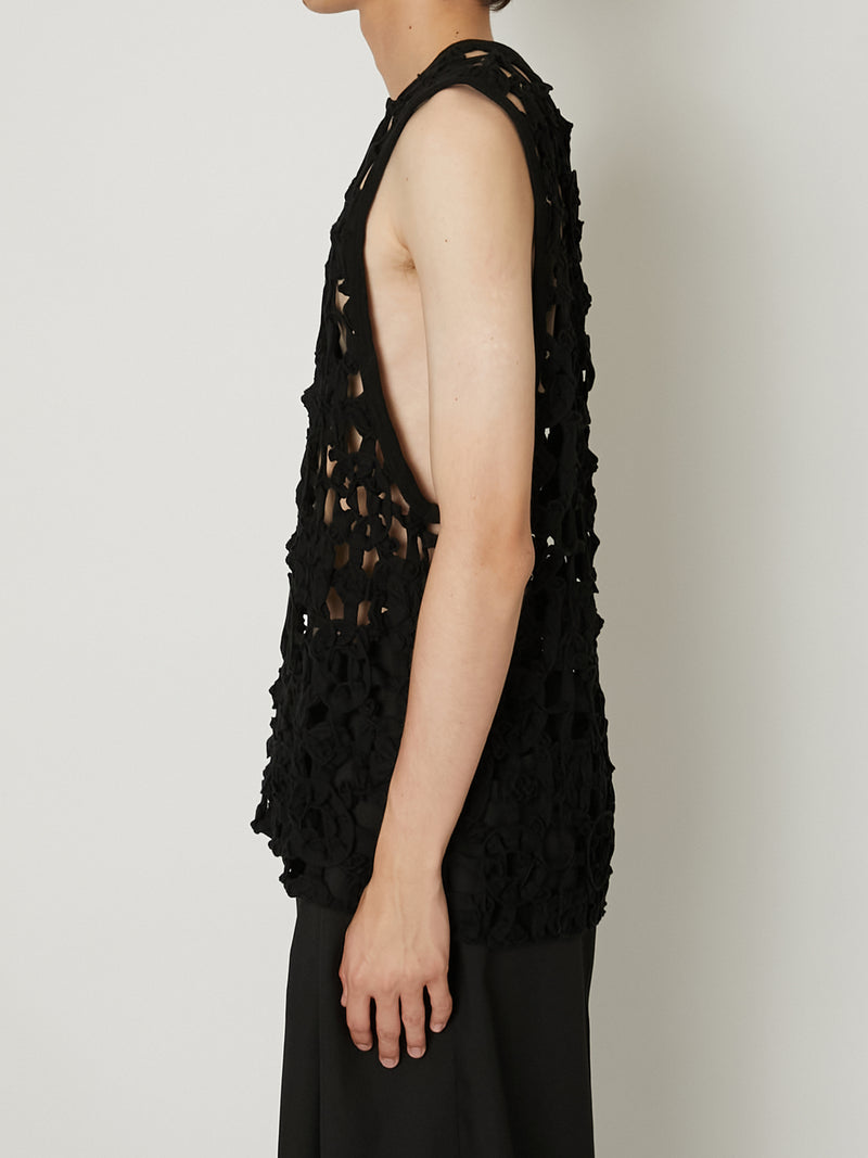 ALL EMBROIDERY TANK TOP