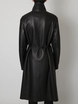 Unlined Sheep Leather Coat