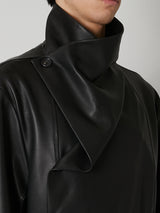 Unlined Sheep Leather Coat