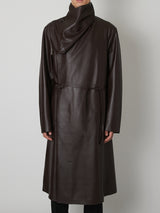 Unlined Sheep Leather Coat