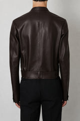 Unlined Sheep Leather Jacket
