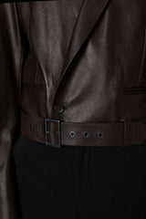Unlined Sheep Leather Jacket