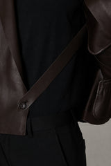 Unlined Sheep Leather Jacket