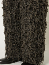 SHAGGY DENIM PANTS