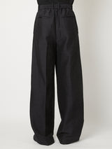TWO-TUCK WIDE TROUSERS