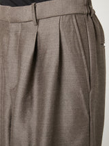 TWO-TUCK WIDE TROUSERS