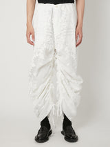 SHEER BANDANA PARACHUTE PANTS