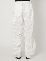 SHEER BANDANA PARACHUTE PANTS