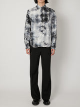 TIE-DYE CHECK REGULAR SHIRT