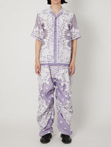SHEER BANDANA SHORT SLEEVE SHIRT