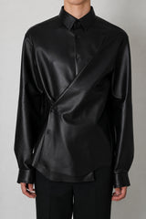 Unlined Sheep Leather Shirt