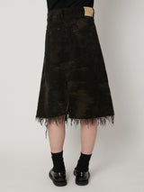 TAAKK DENIM WRAP SKIRT