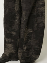 DENIM CURVED PANTS - TAAKK