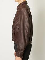 LEATHER BLOUSON - TAAKK