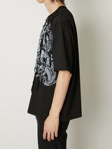 RUFFLE PRINT T-SHIRTS - TAAKK