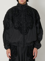SCULPTURAL EMBROIDERY TRACK BLOUSON - TAAKK