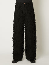 SHAGGY DENIM PANTS - TAAKK