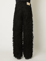SHAGGY DENIM PANTS - TAAKK