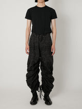 SHEER BANDANA PARACHUTE PANTS - TAAKK