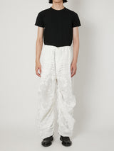 SHEER BANDANA PARACHUTE PANTS - TAAKK