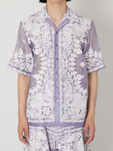 SHEER BANDANA SHORT SLEEVE SHIRT - TAAKK