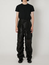 SHEER GRADATION PARACHUTE PANTS - TAAKK