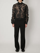 SHEER PAISLEY REGULAR SHIRT - TAAKK