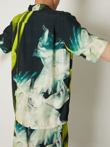 SILK OPEN COLLAR SHIRTS - TAAKK