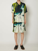 SILK OPEN COLLAR SHIRTS - TAAKK