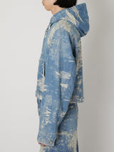 TAAKK DENIM HOODIE - TAAKK