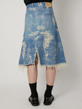 TAAKK DENIM WRAP SKIRT - TAAKK