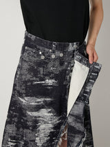 TAAKK DENIM WRAP SKIRT - TAAKK