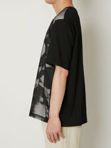 TRANSPARENT FLOWER T LAYERED T-SHIRTS - TAAKK