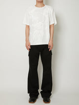 TRANSPARENT FLOWER T LAYERED T-SHIRTS - TAAKK