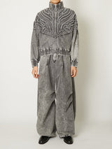TUCKED BALLOON DENIM - TAAKK