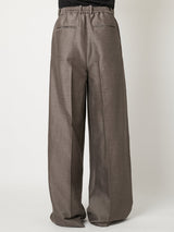 TWO-TUCK WIDE TROUSERS - TAAKK