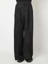 TWO-TUCK WIDE TROUSERS - TAAKK