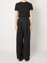 TWO-TUCK WIDE TROUSERS - TAAKK